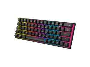 TECLADO MECANICO GAMER SOLARMAX  60% GMKB76CB ESP