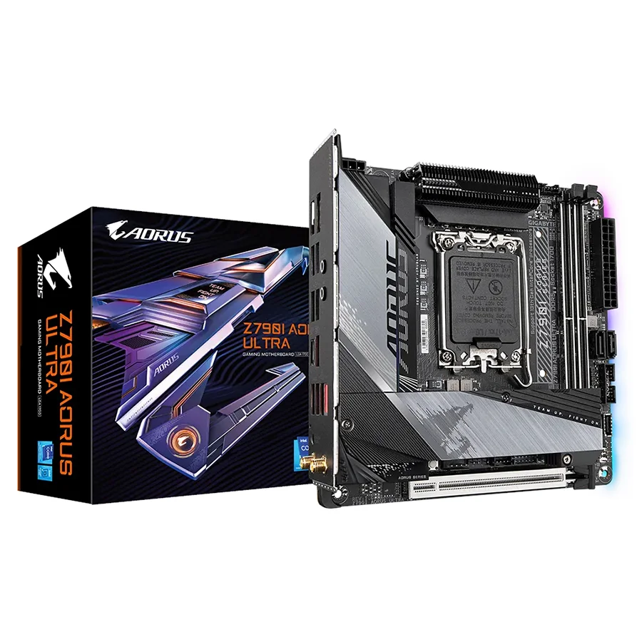 MOTHERBOARD GIGABYTE Z790I AORUS ULTRA DDR5 LGA1700 MINI ITX